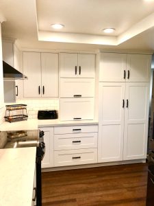 Moreno Black and White Modern Kitchen