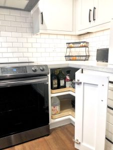 Moreno Black and White Modern Kitchen